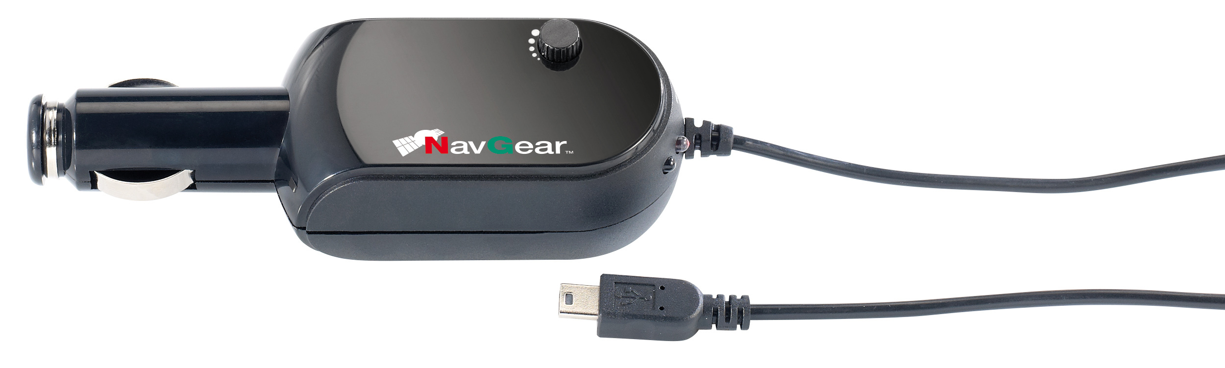 Navgear KFZ-Netzteil mit Vibrationssensor und G-Sensor