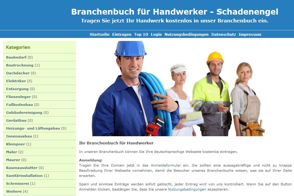 Branchenbuch für Handwerker Branchenbuch für Handwerker