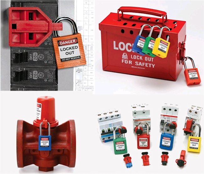 lockout tagout, verriegelung, lockout, verriegelungssystem, tagout, brady, gehäuse, funkenfrei, nich