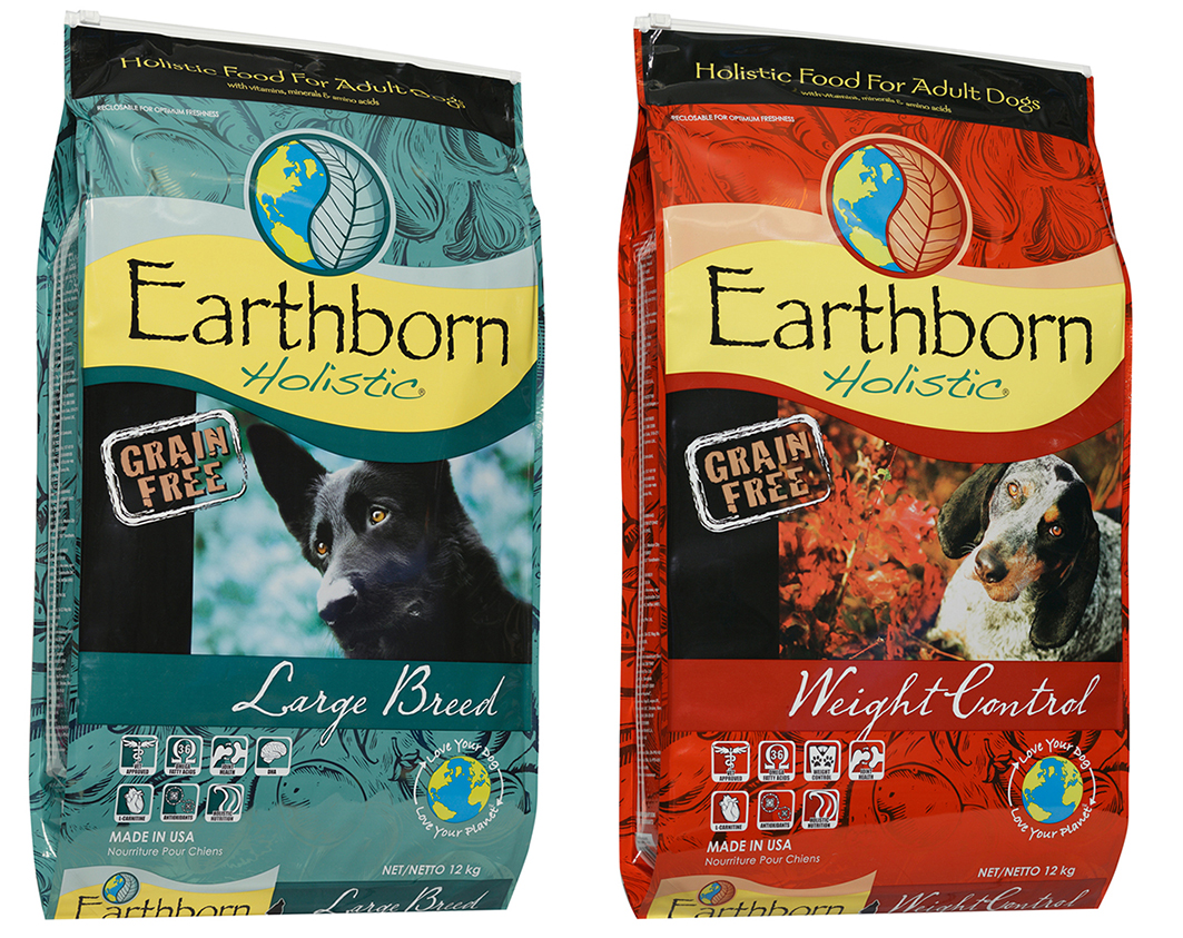 Die beiden neuen Produkte ?Large Breed? und ?Weight Control? erweitern die ?Earthborn Holistic?-Prod Die beiden neuen Produkte ?Large Breed? und ?Weight Control? erweitern die ?Earthborn Holistic?-Prod