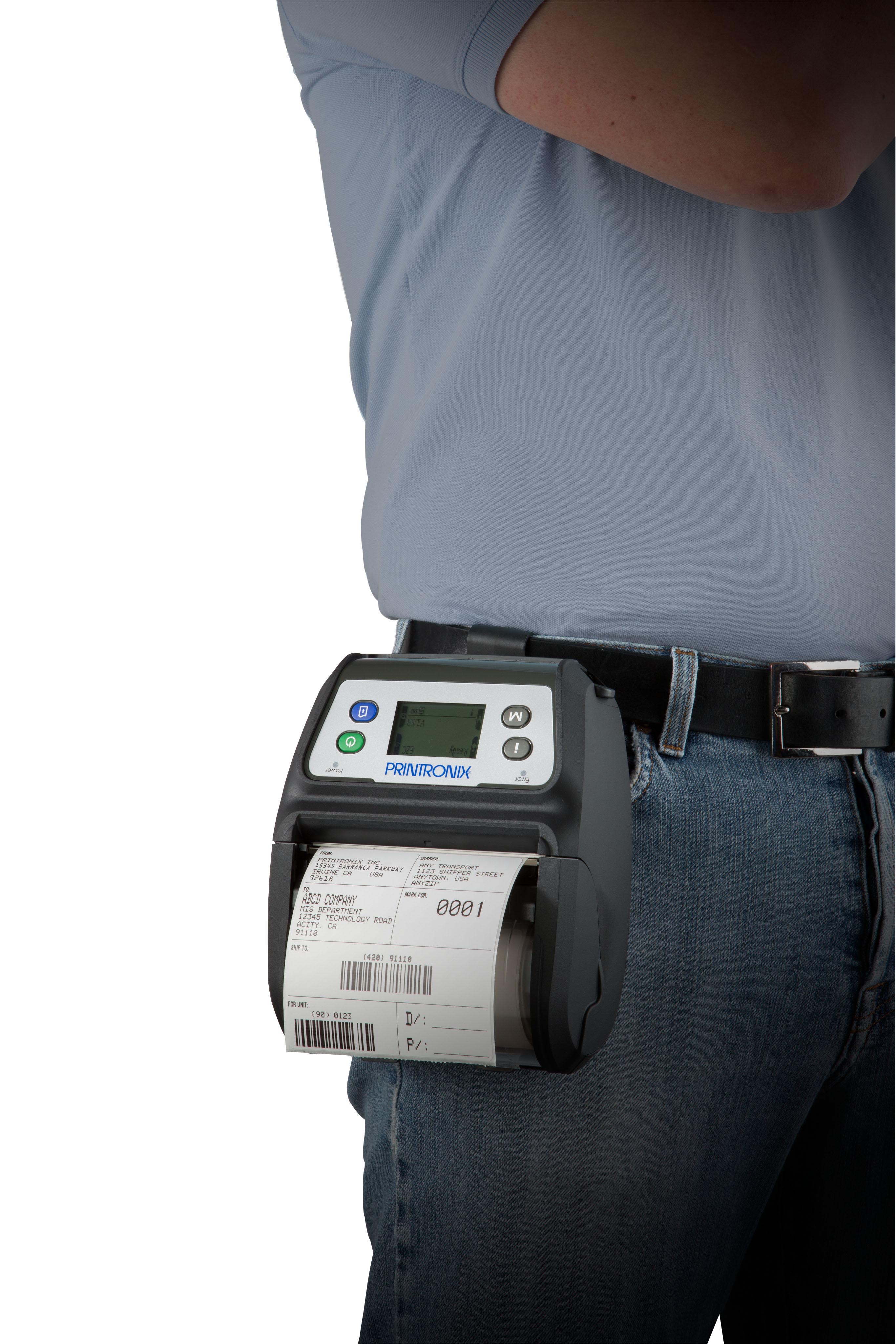 Printronix präsentiert kleinen und leichten mobilen Thermo-Barcodedrucker M4L mit extrem langer Akku