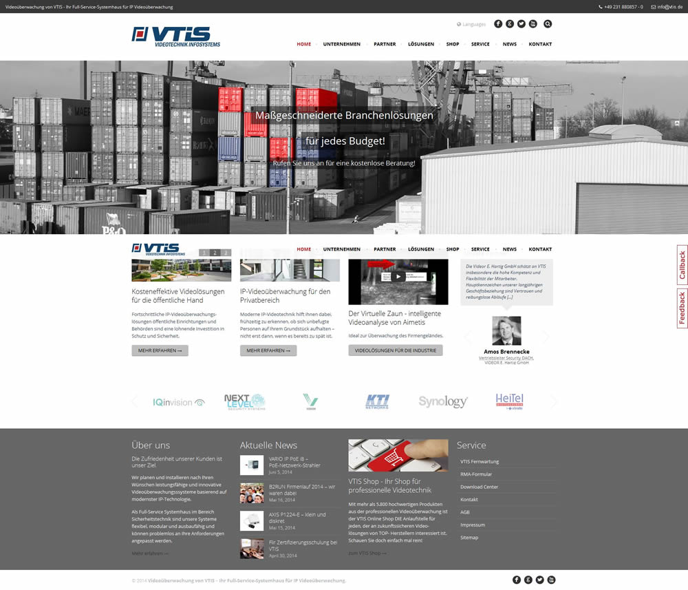 VTIS Website 2014 VTIS Website 2014