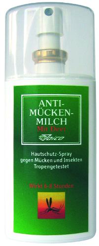 JAICO Anti-Mücken-Milch-Spray mit DEET JAICO Anti-Mücken-Milch-Spray mit DEET