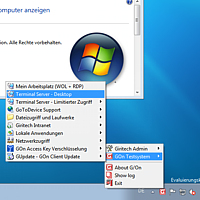 G/On USB- und Desktop unterstützen ab Version 3.6 auch Windows 7 RC und Vista SP2