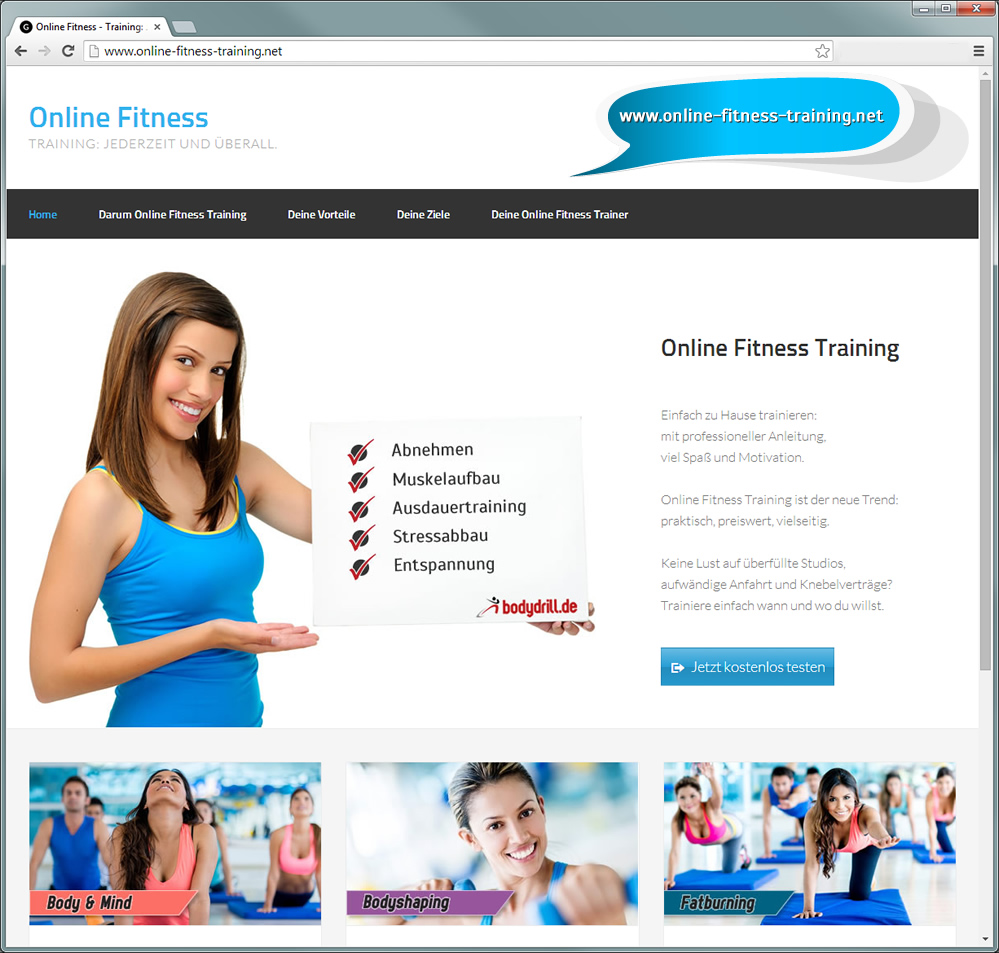 Online Fitness Training: neue Alternative und Ergänzung zum Training im Fitness Studio