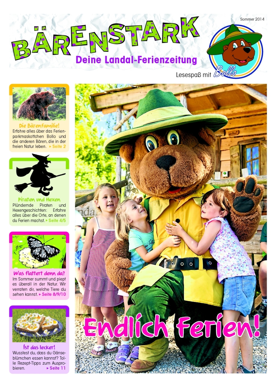 Macht Lust auf Lesen - die neue Landal-Ferienzeitung