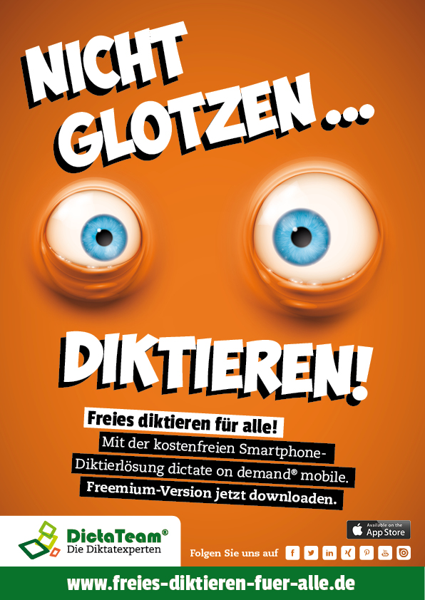 dictate on demand mobile Freemium?Freies diktieren für alle!