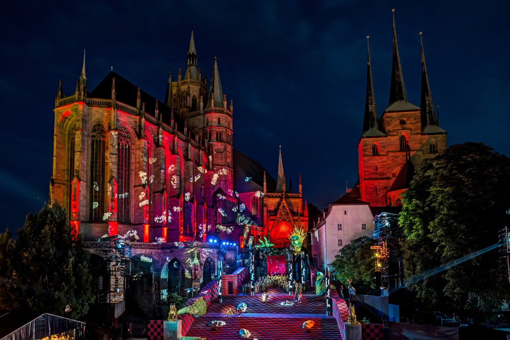 DomStufen- Festspiele Erfurt: Die wohl schönste Open-Air-Bühne Thüringens