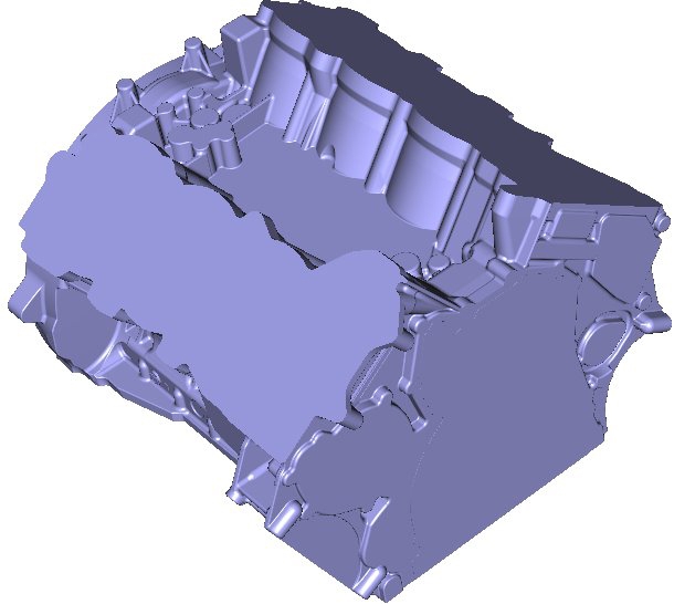 CAD-Modell mit virtueller Hüllgeometrie CAD-Modell mit virtueller Hüllgeometrie