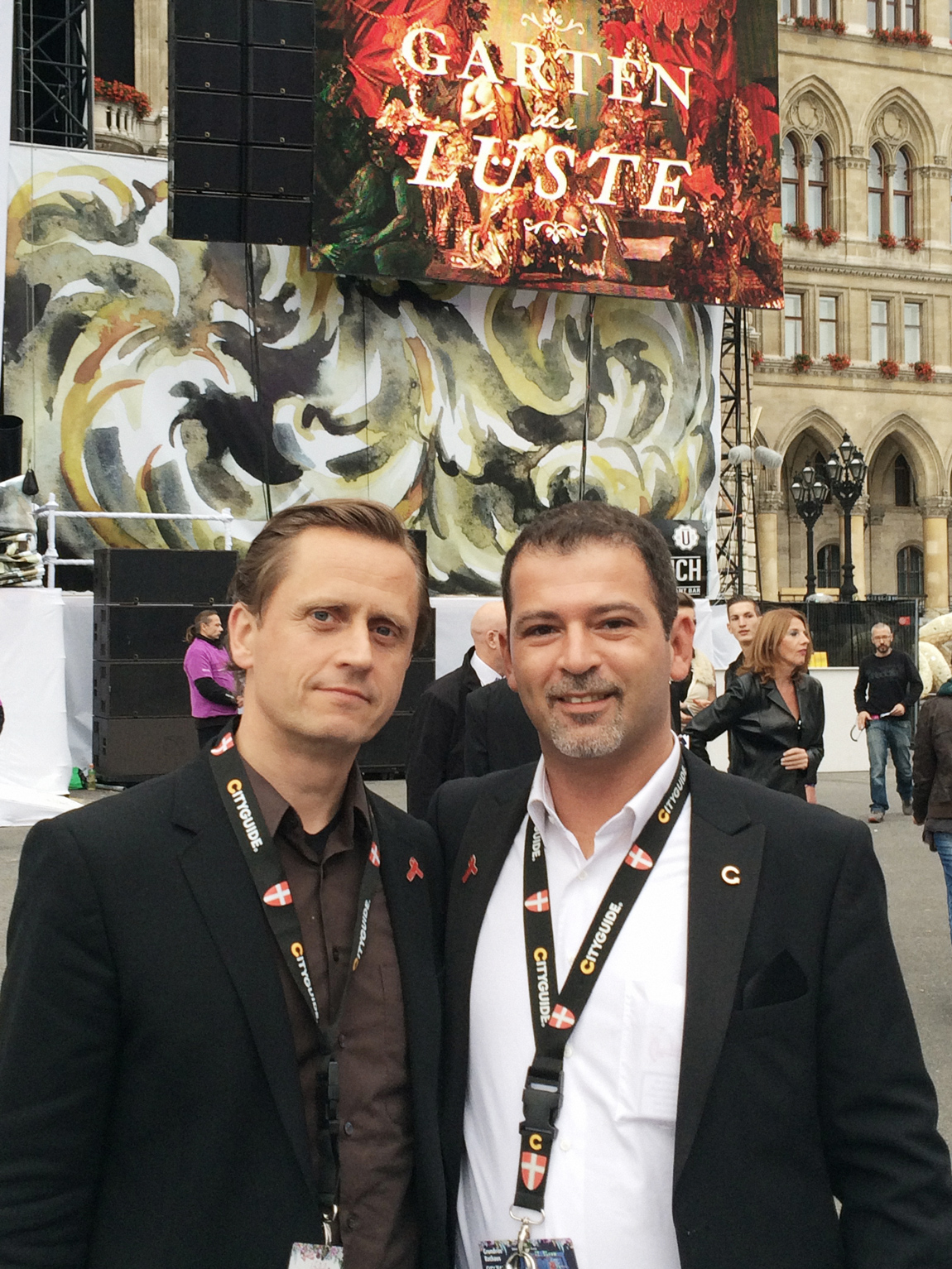Matthias Kant, CEO, und Nizam Akzay, Wiener Sales Director der CITYGUIDE AG Matthias Kant, CEO, und Nizam Akzay, Wiener Sales Director der CITYGUIDE AG