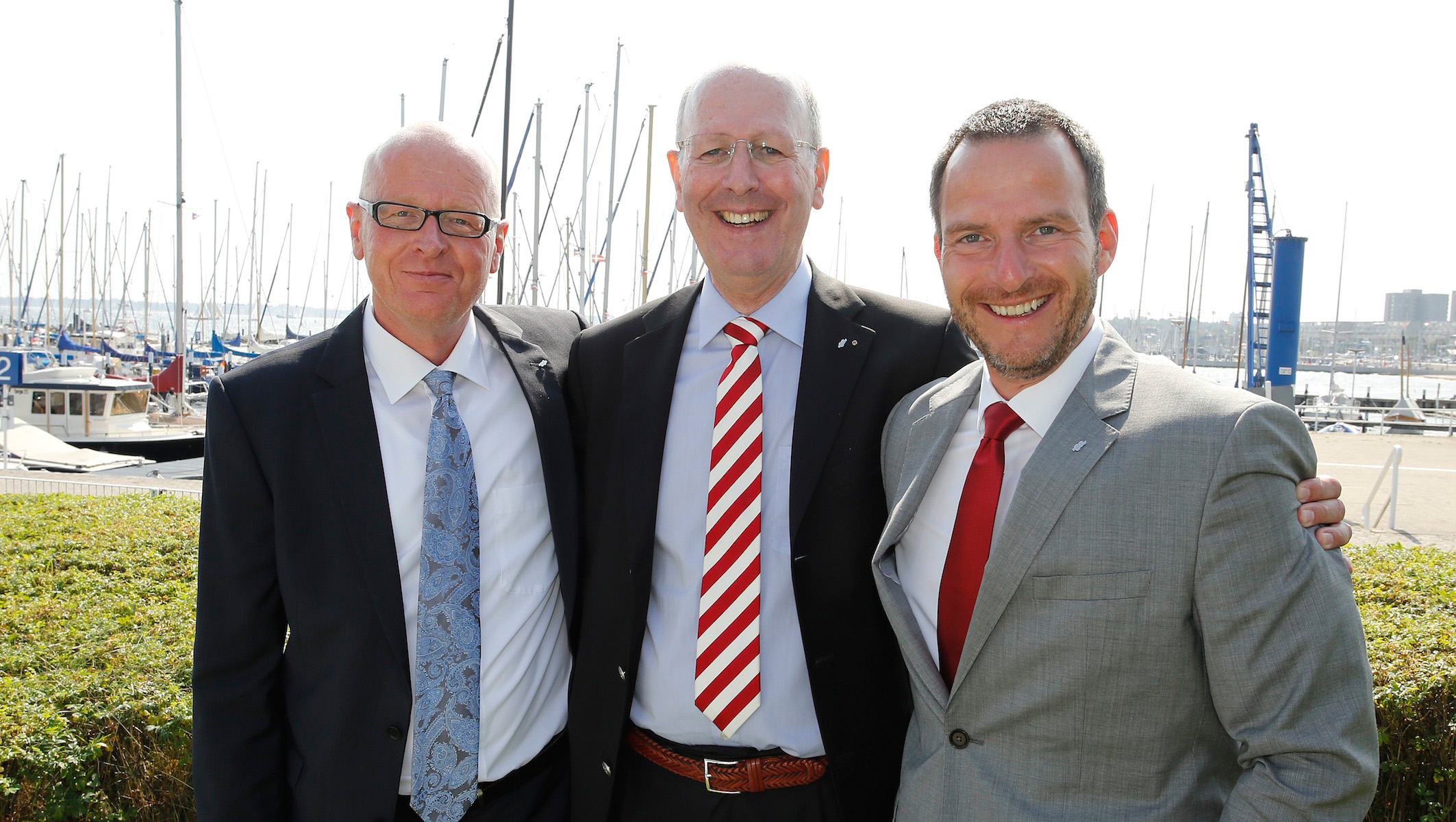 Die Initiatoren: Andreas Daferner, Prof. Dr. Hansjo?rg Bach und Carsten Jeschka