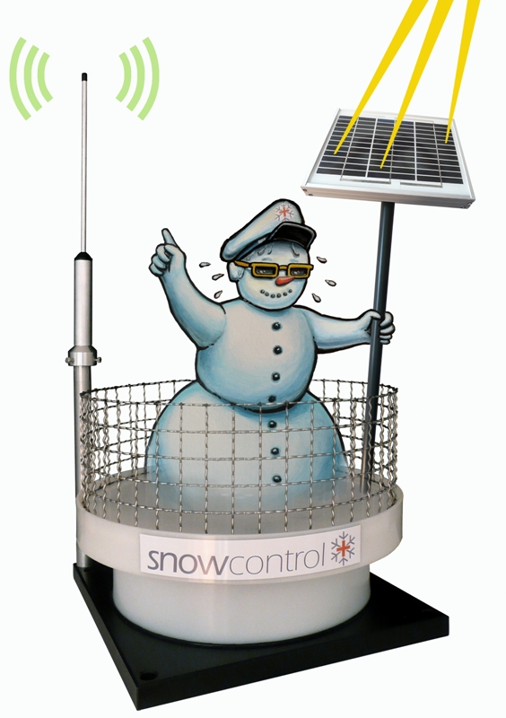 Schneewarnsysteme sollten in der schneefreien Jareszeit realisiert werden.