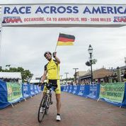 Stefan Schlegel als bester Deutscher beim Race Across America
