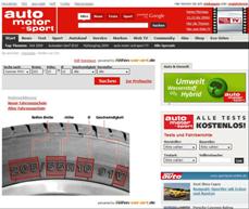 Screenshot auto-motor-sport.de Screenshot auto-motor-sport.de