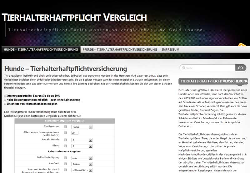 Der Zweck einer Hundehaftpflichtversicherung Der Zweck einer Hundehaftpflichtversicherung