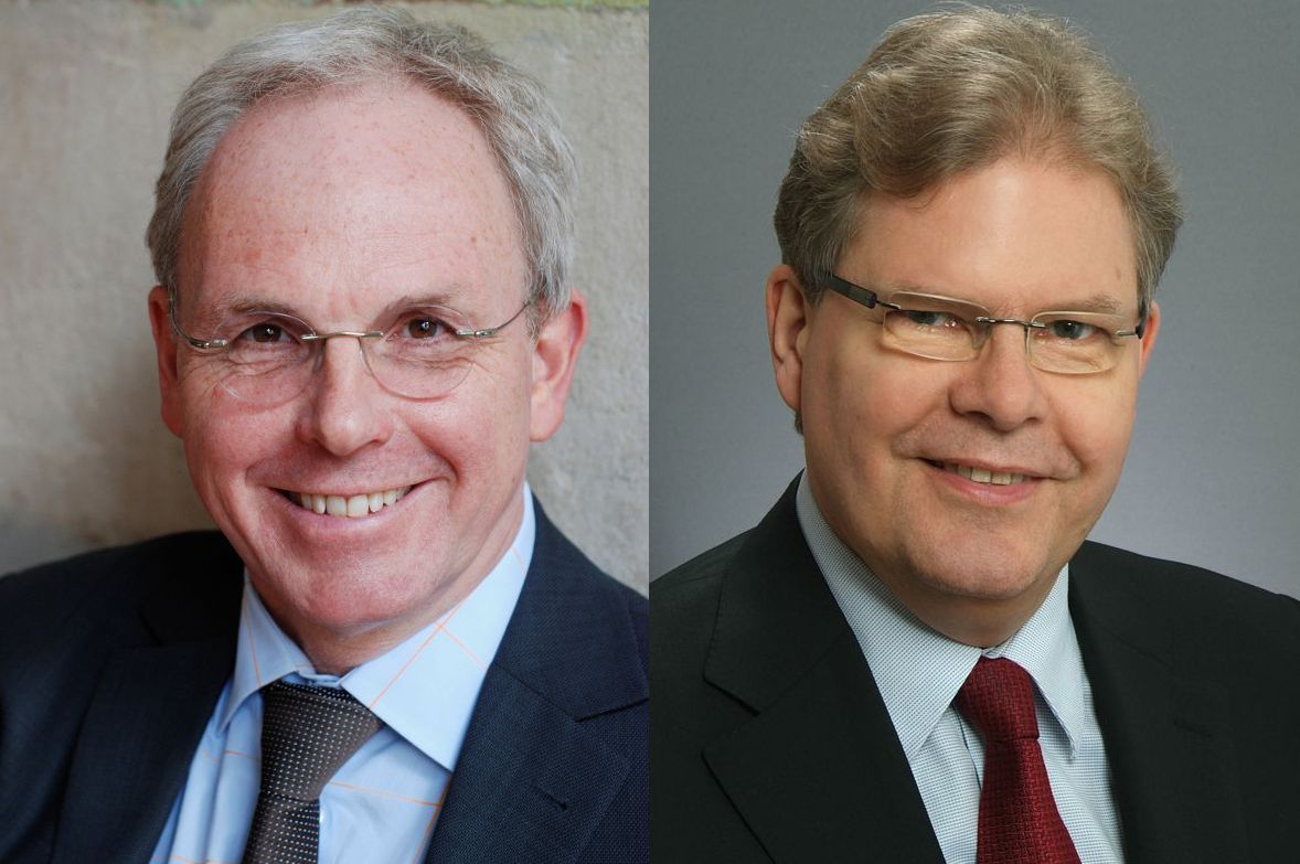 Michael Thiel und Prof. Dr. R.-Dieter Reineke Michael Thiel und Prof. Dr. R.-Dieter Reineke