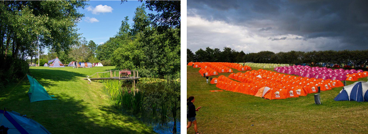 Das Anwesen von Helge Bollerslev in Tondern, Dänemark, Skanfriends-Zelte auf dem Smukfest Das Anwesen von Helge Bollerslev in Tondern, Dänemark, Skanfriends-Zelte auf dem Smukfest