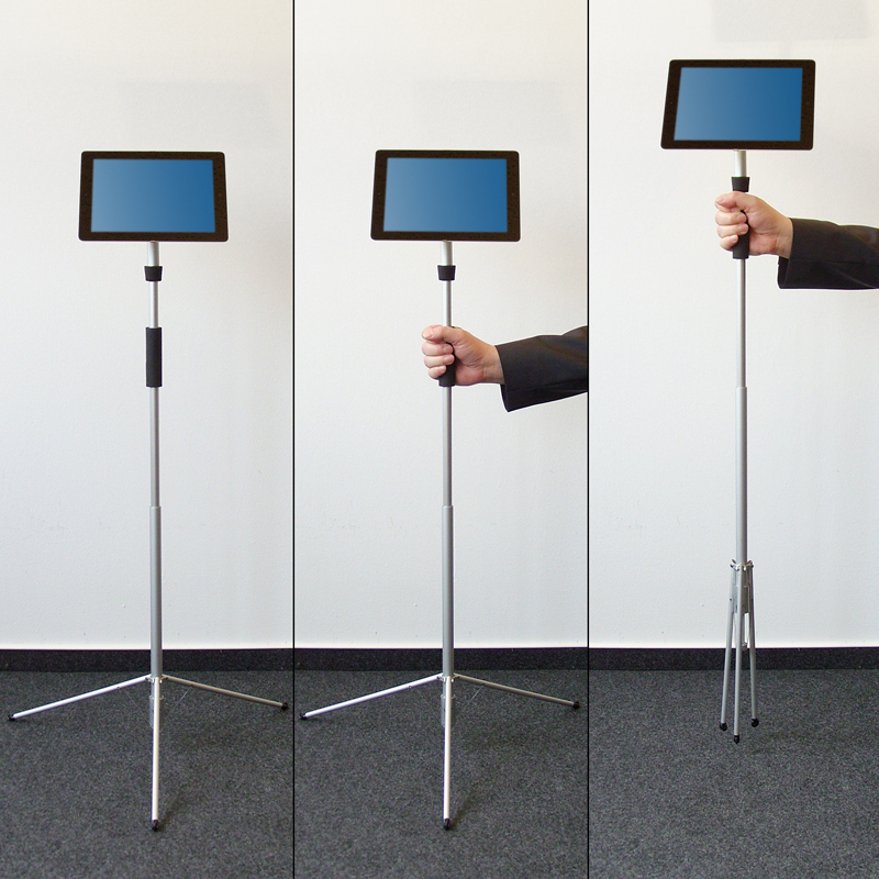 Mangroovv - der ultramobile Bodenständer für Tablets