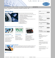 Screenshot der von Netpioneer überarbeiteten Website der J. Schmalz GmbH