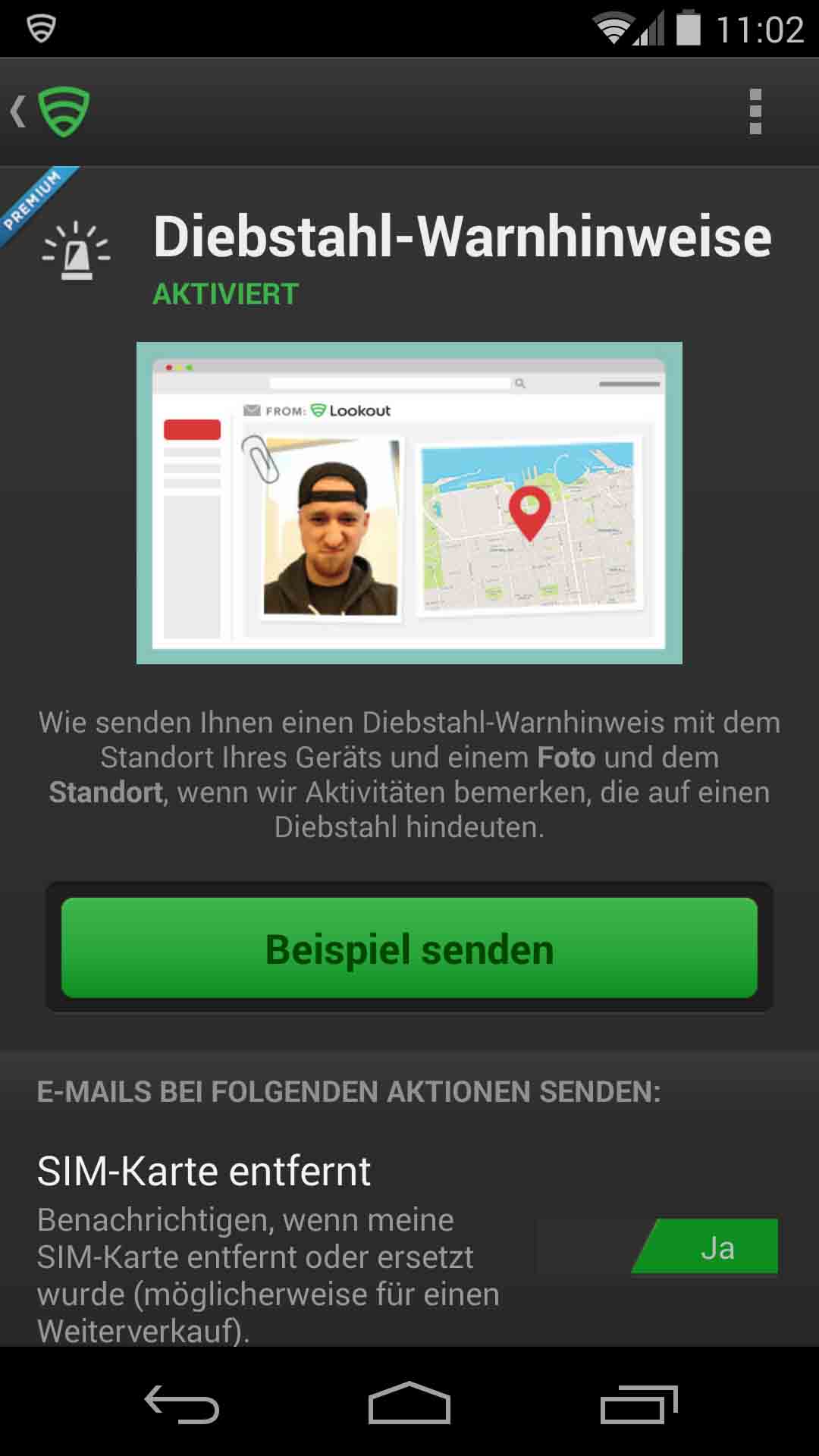 Theft Alert von Lookout
