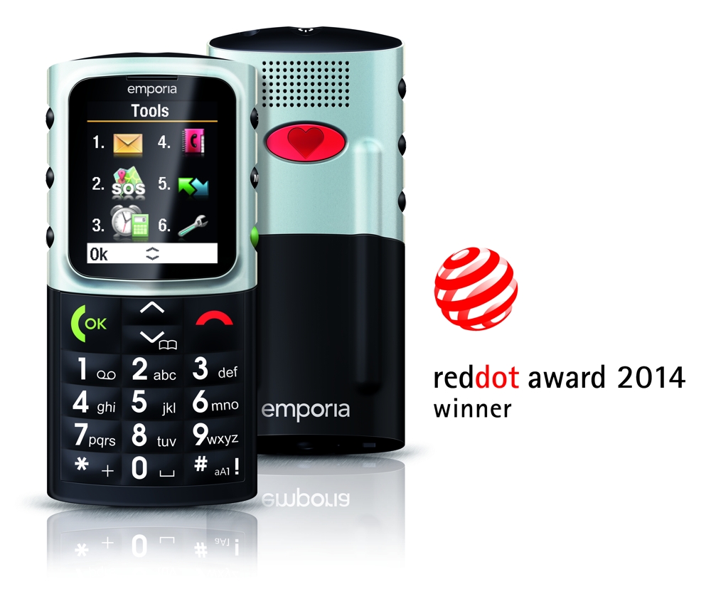 emporiaCAREplus: auszgezeichnet mit dem Red Dot Award 2014