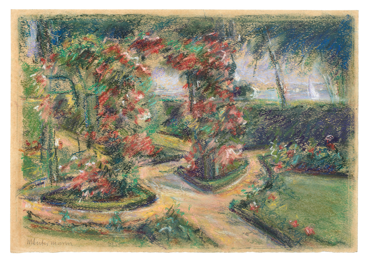 ?Rosengarten in Wannsee?, 1928 Pastell/Velin, 20.5 x 29.5 cm©Kunstsalon Franke-Schenk, München ?Rosengarten in Wannsee?, 1928 Pastell/Velin, 20.5 x 29.5 cm©Kunstsalon Franke-Schenk, München