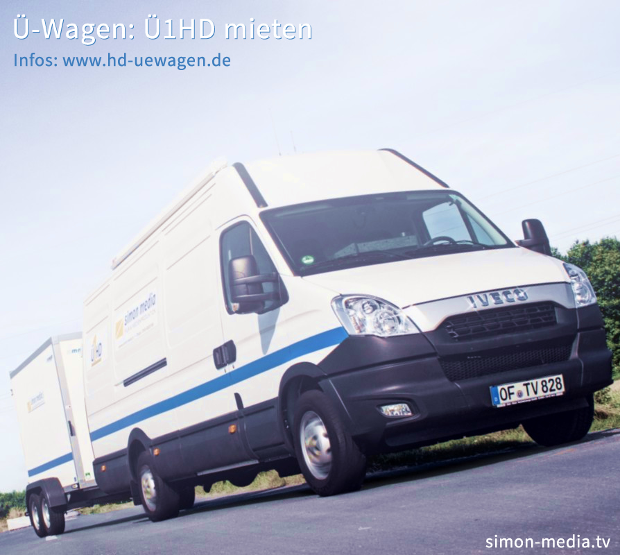 Ü1HD: Kleiner, flexiblerÜ-Wagen für Liveproduktion, Live-Übertragung und TV-Aufzeichnungen Ü1HD: Kleiner, flexiblerÜ-Wagen für Liveproduktion, Live-Übertragung und TV-Aufzeichnungen