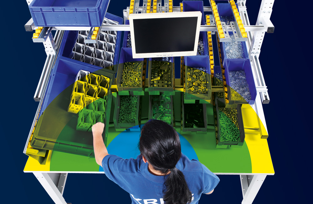 Ergonomische Arbeitsplatzsysteme von Workflex