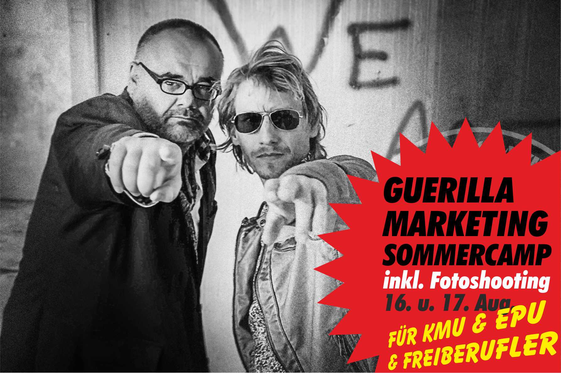 Mehr Umsatz durch die günstigsten und effektivsten Guerillamarketing Tricks. 2 Tage in Kärnten inkl. Mehr Umsatz durch die günstigsten und effektivsten Guerillamarketing Tricks. 2 Tage in Kärnten inkl.