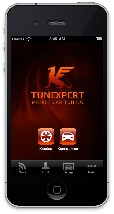 App-Startscreen App-Startscreen