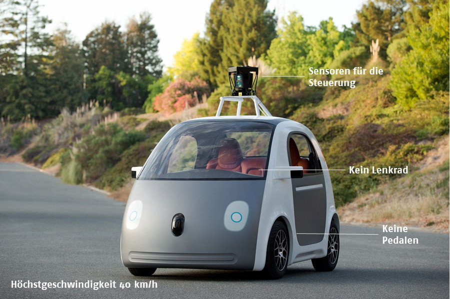 Prototyp Google Auto