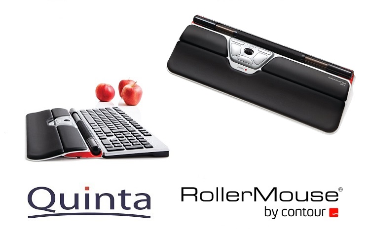 Ein flacherer Winkel und der weiche Kern machen die RollerMouse Re:d Plus unvergleichlich komfortabe