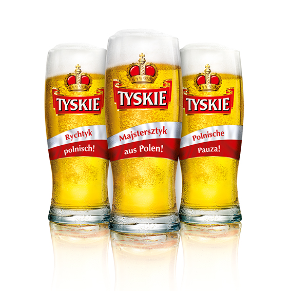 Streng limitiert: Tyskie Motivgläser - ab September 2014 im Handel. Streng limitiert: Tyskie Motivgläser - ab September 2014 im Handel.
