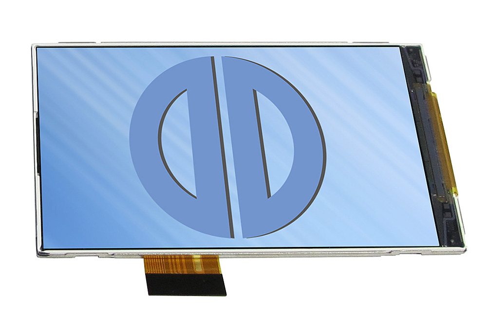3,2 TFT-Display mit sehr schmalem Rahmen