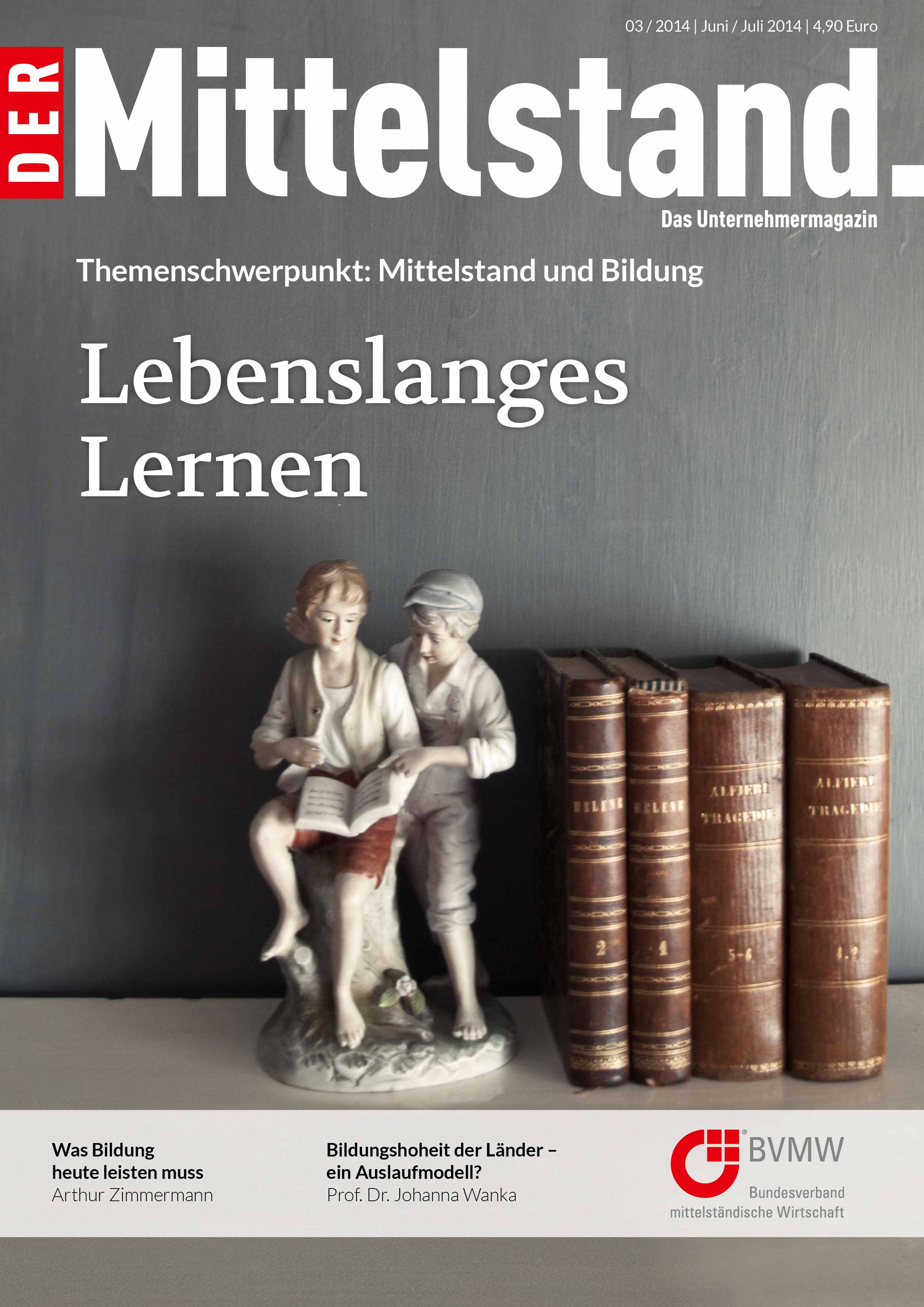 Relauch Magazin DER Mittelstand: neues Design von der Mattheis Werbeagentur aus Berlin
