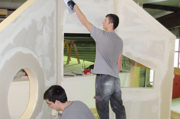 Ausbildung bei der Lindner Group: Trockenbaumonteur/-in