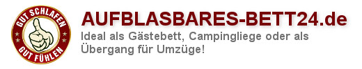 Logo aufblasbares-bett24.de Logo aufblasbares-bett24.de