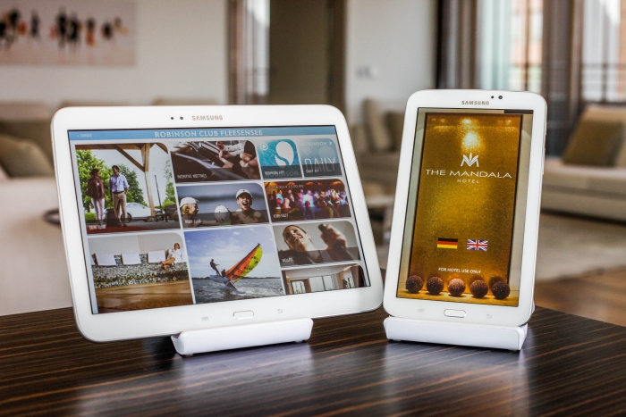 Tablet-PCs von SuitePad werden nur sehr selten in Hotels gestohlen Tablet-PCs von SuitePad werden nur sehr selten in Hotels gestohlen