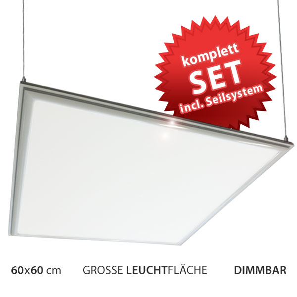 LED Panel dimmbar - Komplettset