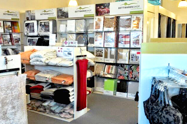 Shop-in-Shop System von Bettwarenshop Shop-in-Shop System von Bettwarenshop