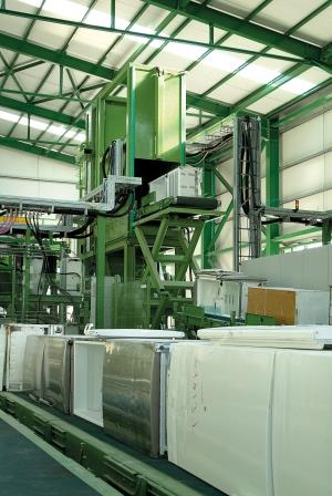 Kühlgeräte-Rückproduktions-Anlage