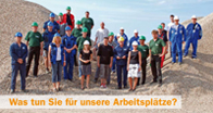 Die Postkarte zeigt Miarbeiter der Mitgliedsunternehmen des Initiativkreises Die Postkarte zeigt Miarbeiter der Mitgliedsunternehmen des Initiativkreises