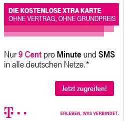 Kostenlose Xtra Karte ? 9 Cent Min/SMS Kostenlose Xtra Karte ? 9 Cent Min/SMS