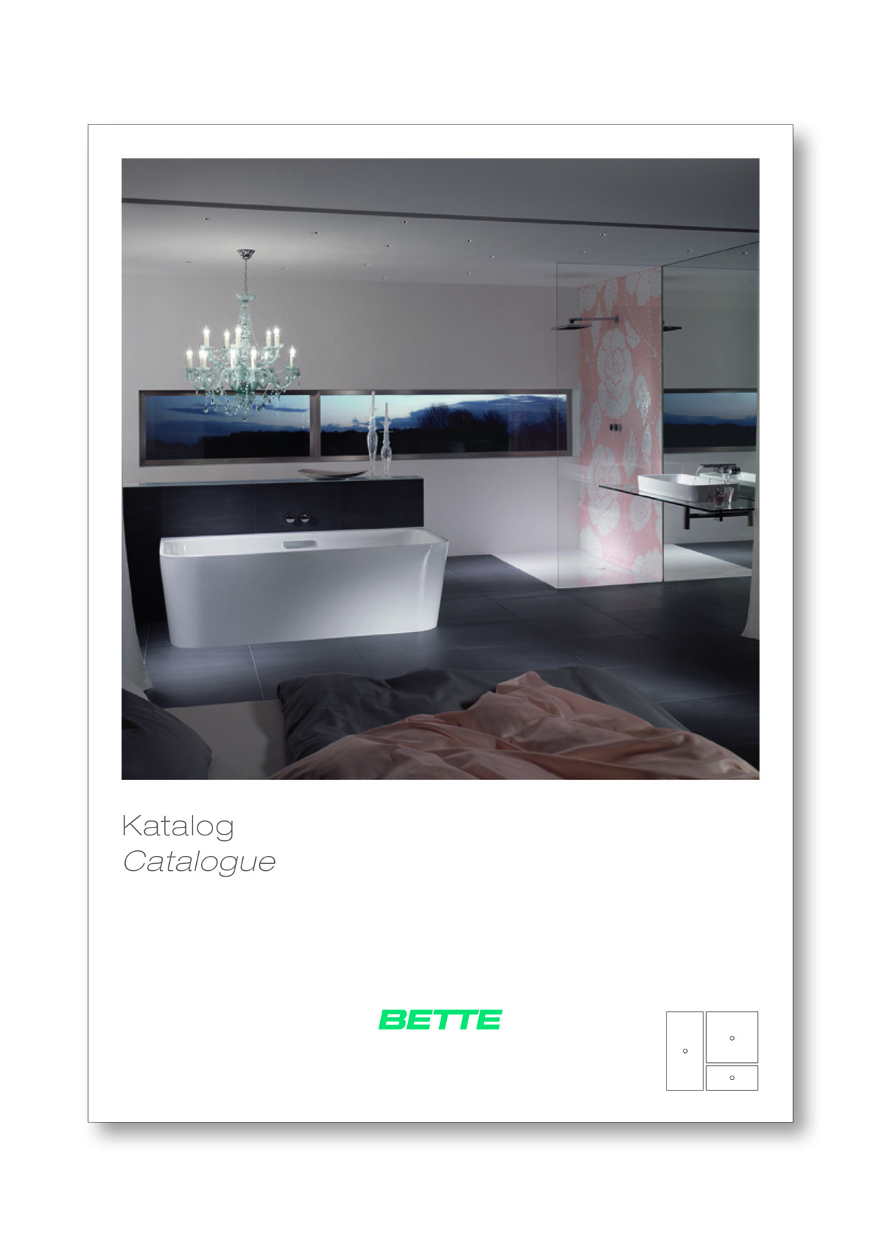 So sieht er aus, der neue Gesamtkatalog des Stahl/Email-Spezialisten Bette. So sieht er aus, der neue Gesamtkatalog des Stahl/Email-Spezialisten Bette.
