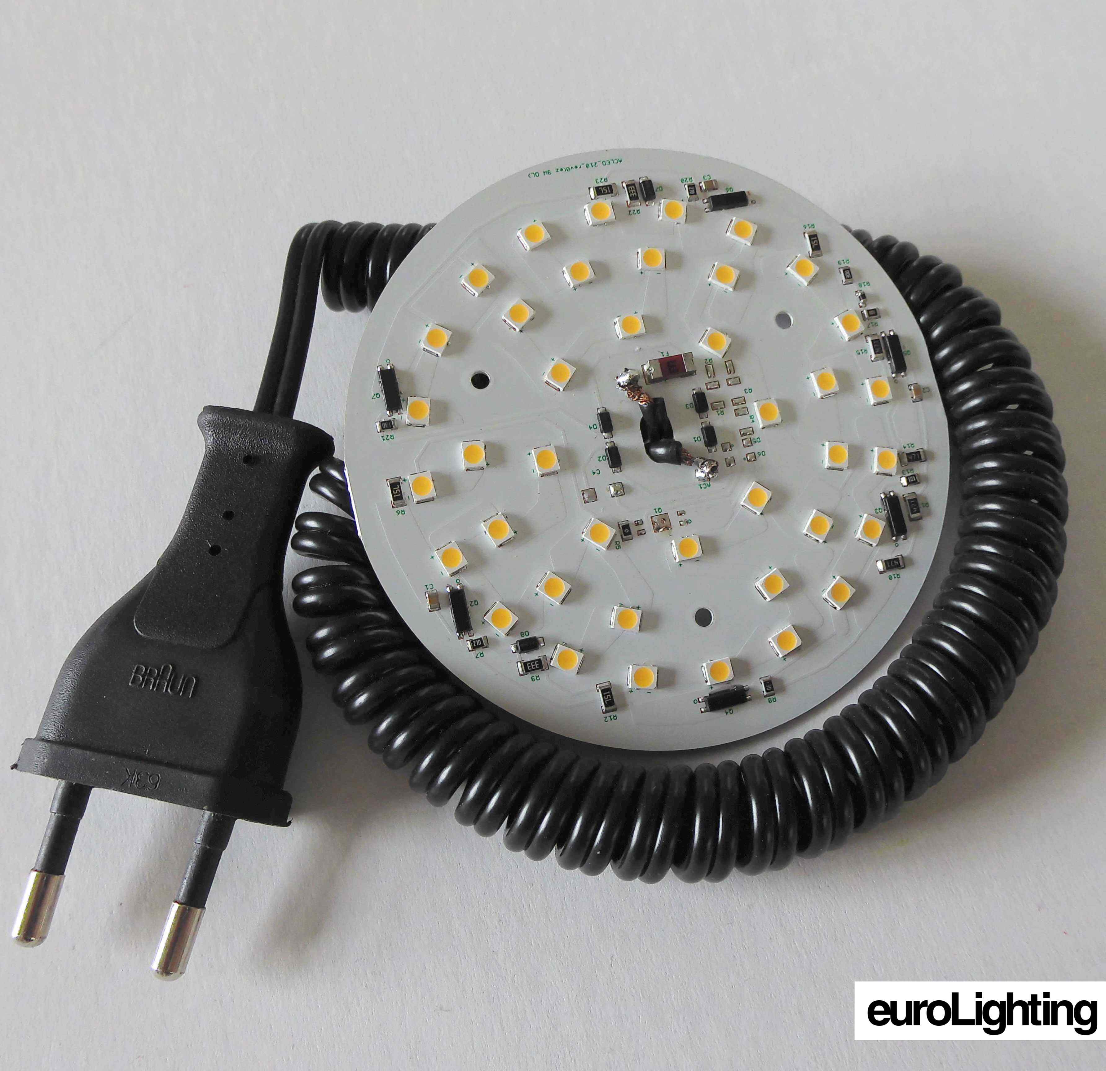 Steckfertig und platzsparend: LED-Modul mit treiberloser Elektronik von euroLighting Steckfertig und platzsparend: LED-Modul mit treiberloser Elektronik von euroLighting