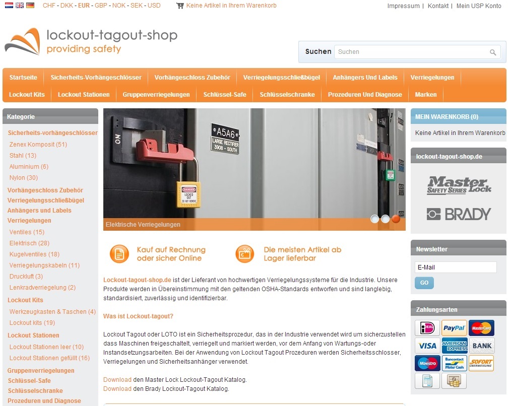 neuen lockout-tagout webshop