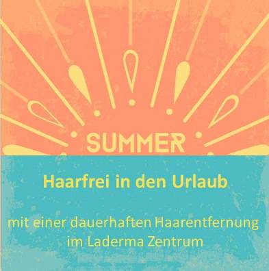 Kein Stress im Urlaub?haarfrei mit der dauerhaften Haarentfernung