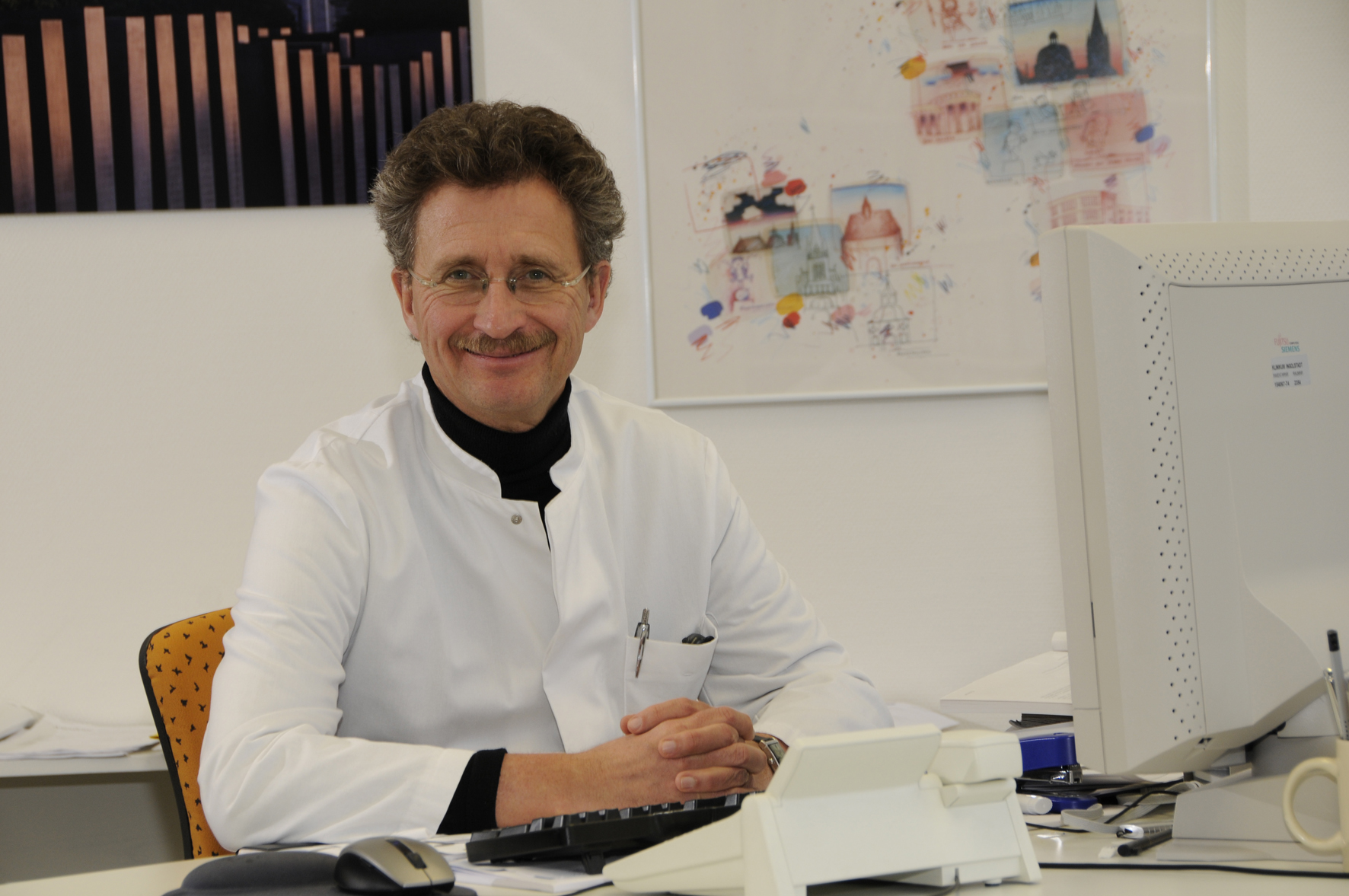 Prof. Dr. Dierk Vorwerk konnte sich über eine weitere hohe Auszeichnung freuen. Foto: Klinikum Ingo Prof. Dr. Dierk Vorwerk konnte sich über eine weitere hohe Auszeichnung freuen. Foto: Klinikum Ingo