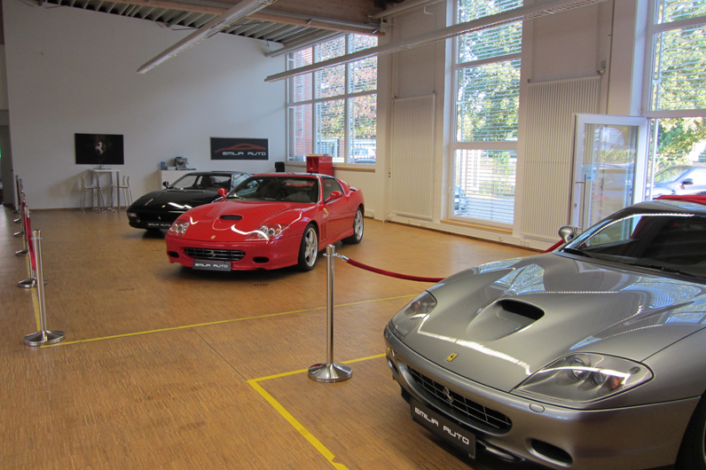 Showroom von Emilia Auto in Hamburg, Heselstücken 19