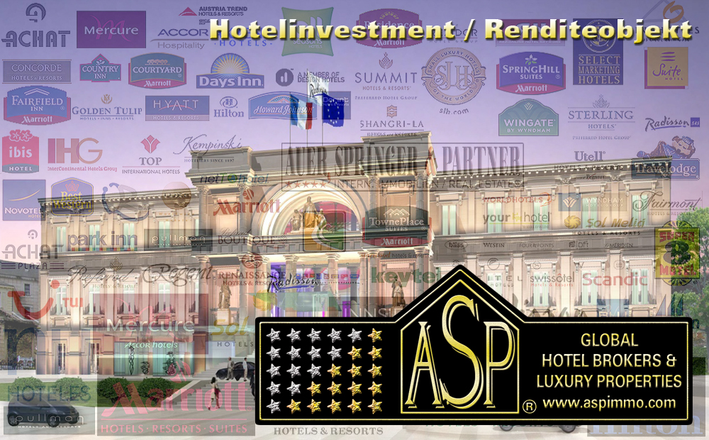 Investment in Hotels bei Hotelmakler ASP Global Hotel Brokers